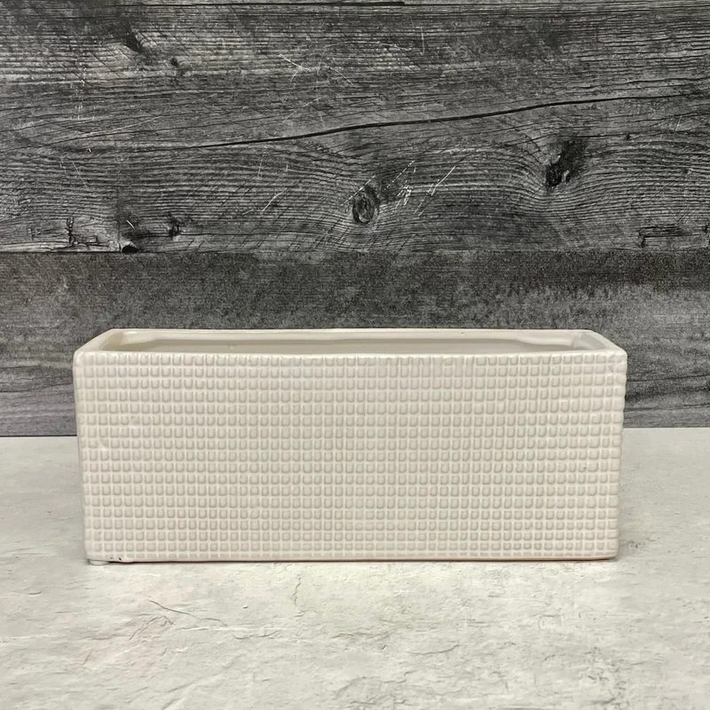 rectangular pot for planting