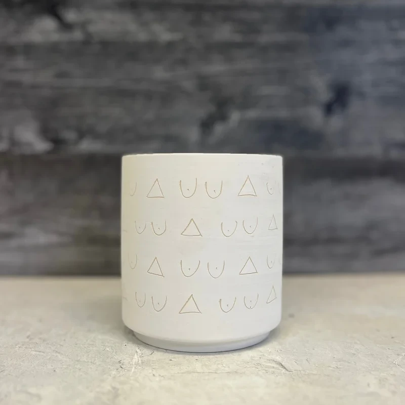 female power planting pot